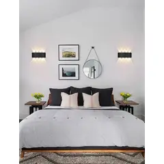 GENERICO - Foco LED Aplique de Pared para Exterior 16W Luz Fría