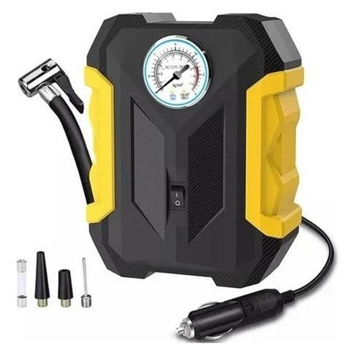 GENERICO - Compresor de Aire Portátil 12V para Neumáticos