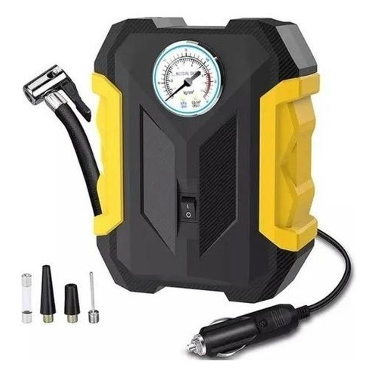 GENERICO - Compresor de Aire Portátil 12V para Neumáticos