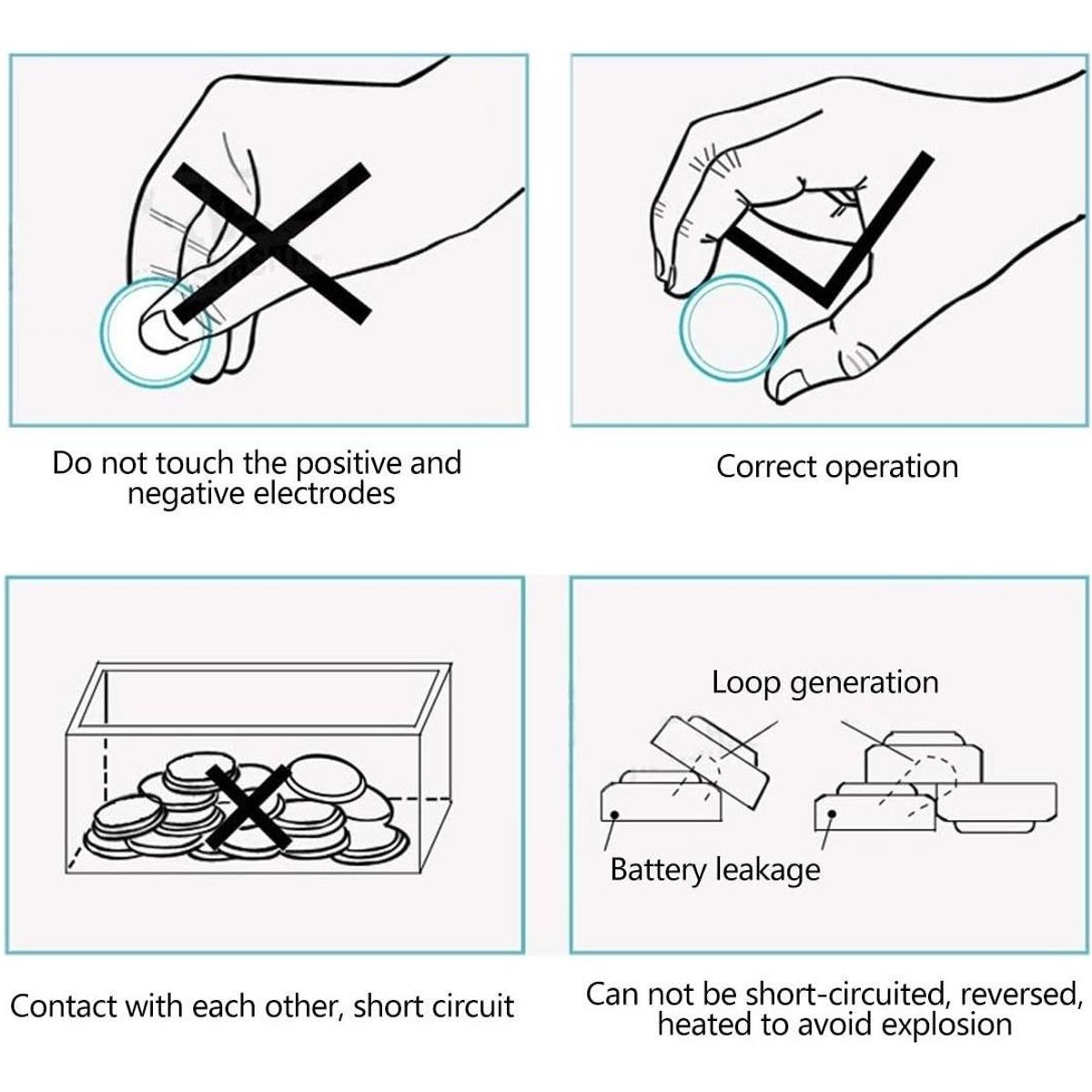 GENERICO - Pack de 10 Pilas Alcalinas AG1 LR621 15V Micro Botón