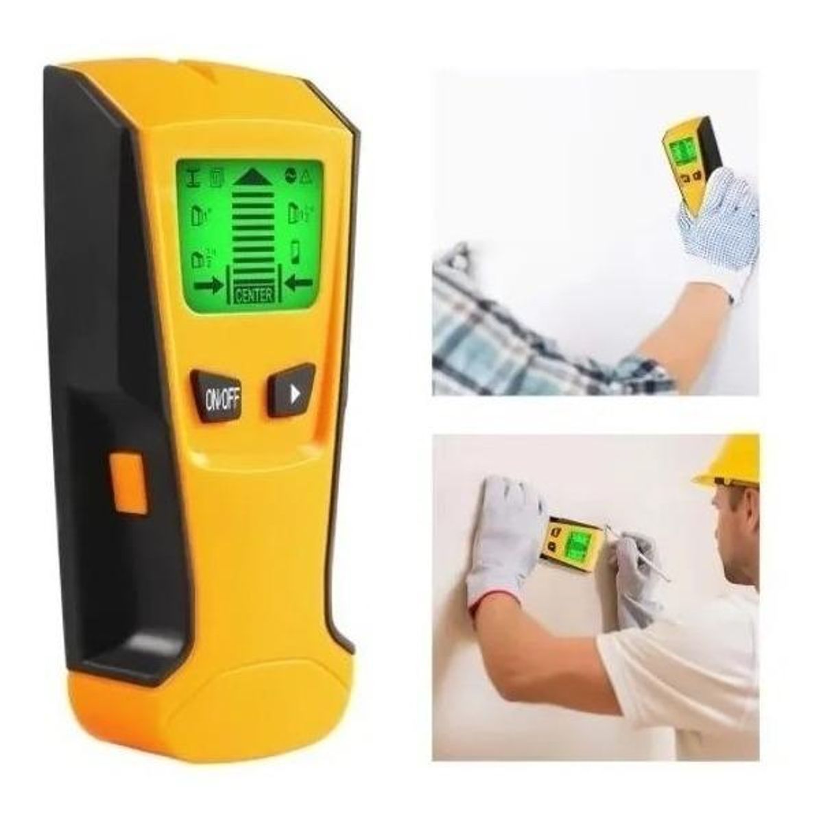 GENERICO - Detector de Metal 3 en 1 para Paredes y Techos