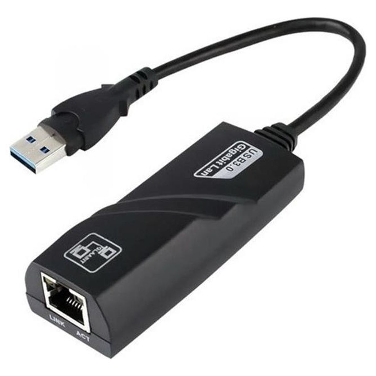 GENERICO - Adaptador RJ45 USB 30 Gigabit Ethernet para Redes Rápidas