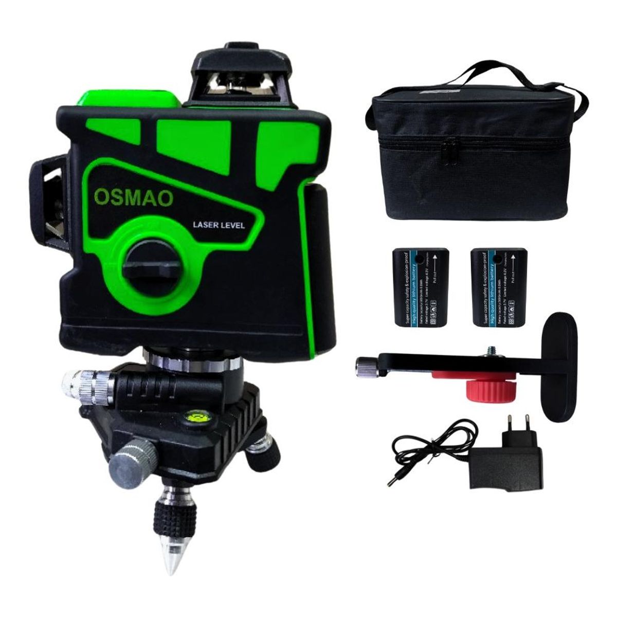 GENERICO - Nivel Láser 3D Horizontal y Vertical 12 Líneas de Precisión