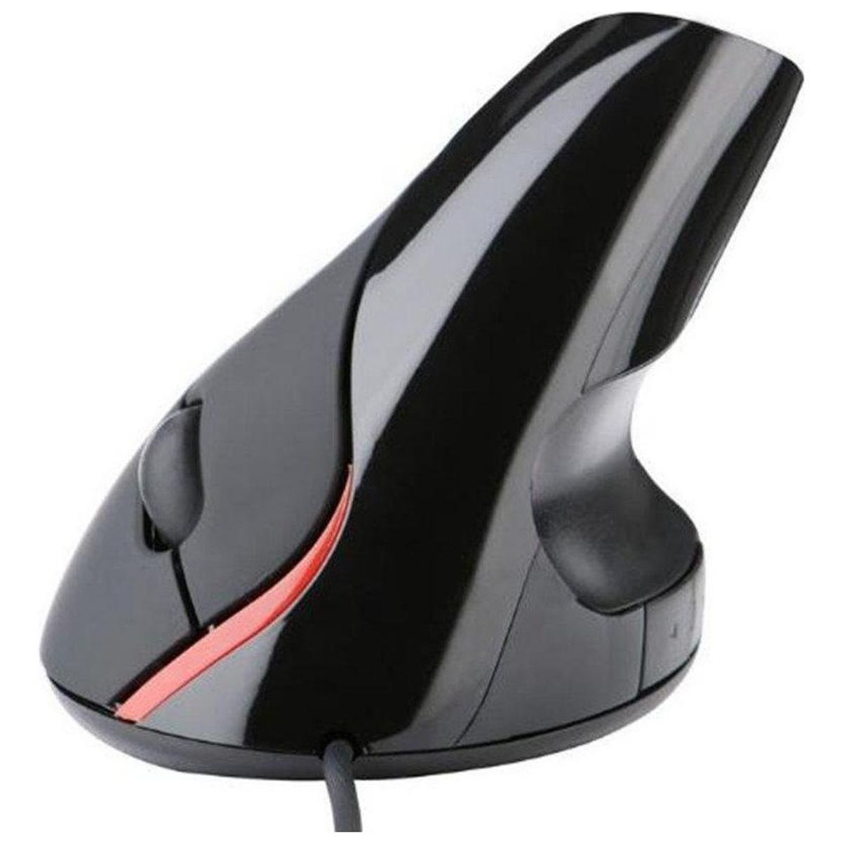 GENERICO - Mouse Óptico USB Vertical Ergonómico 5D para Oficina y Juegos