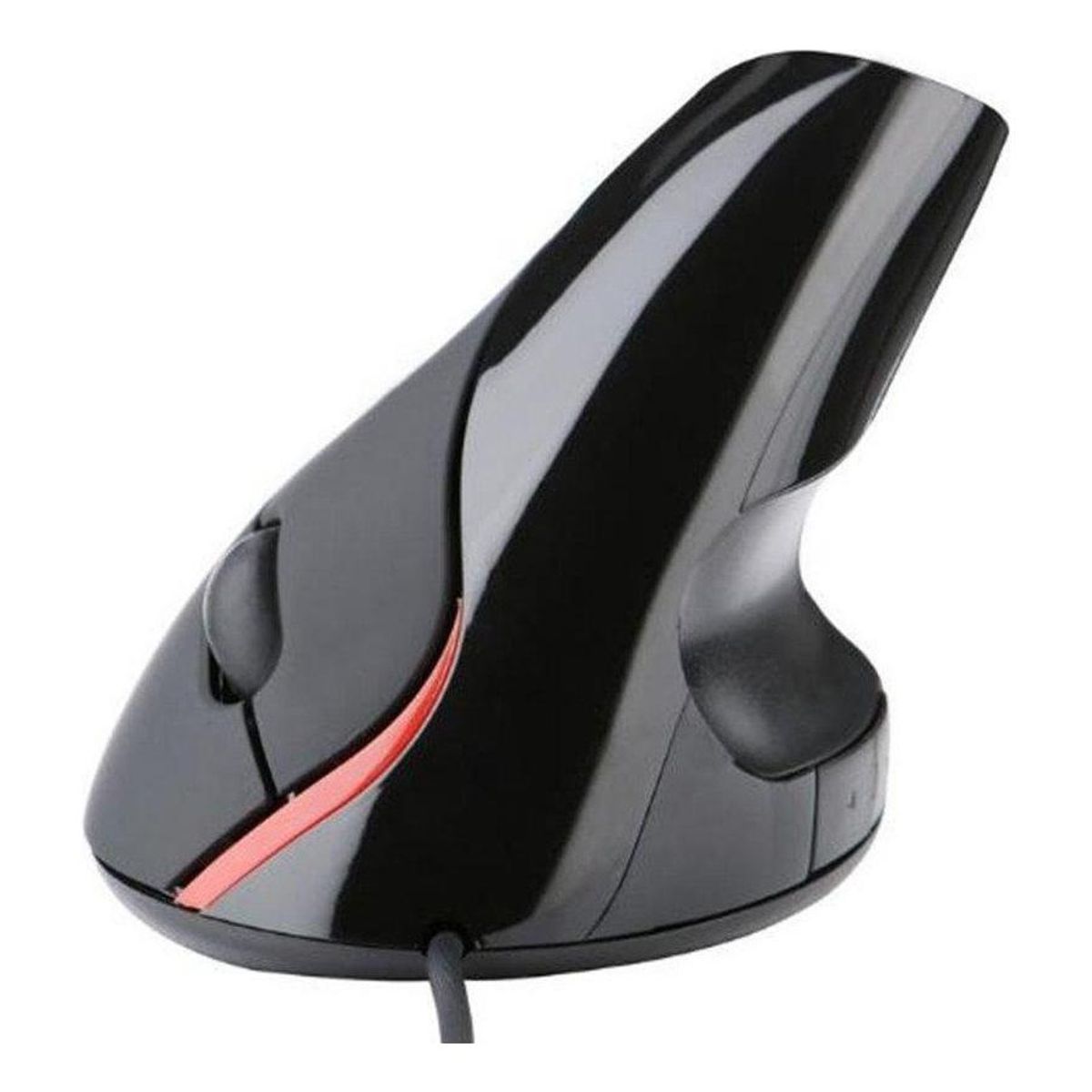 GENERICO - Mouse Óptico USB Vertical Ergonómico 5D para Oficina y Juegos