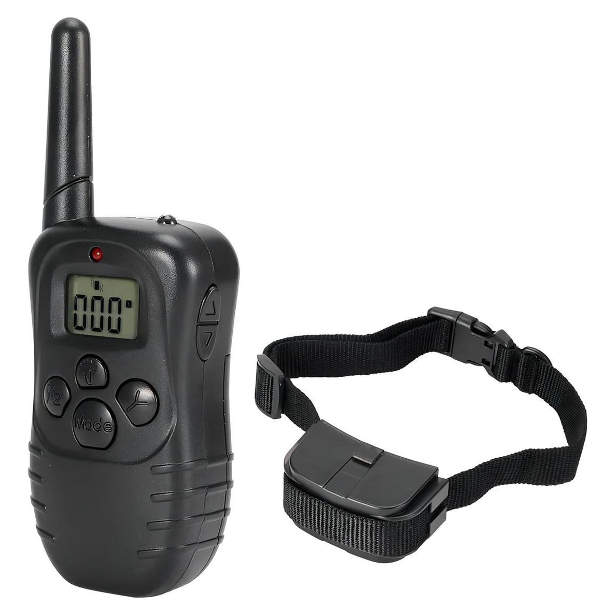 GENERICO - Collar Eléctrico de Entrenamiento para Perros - Negro.