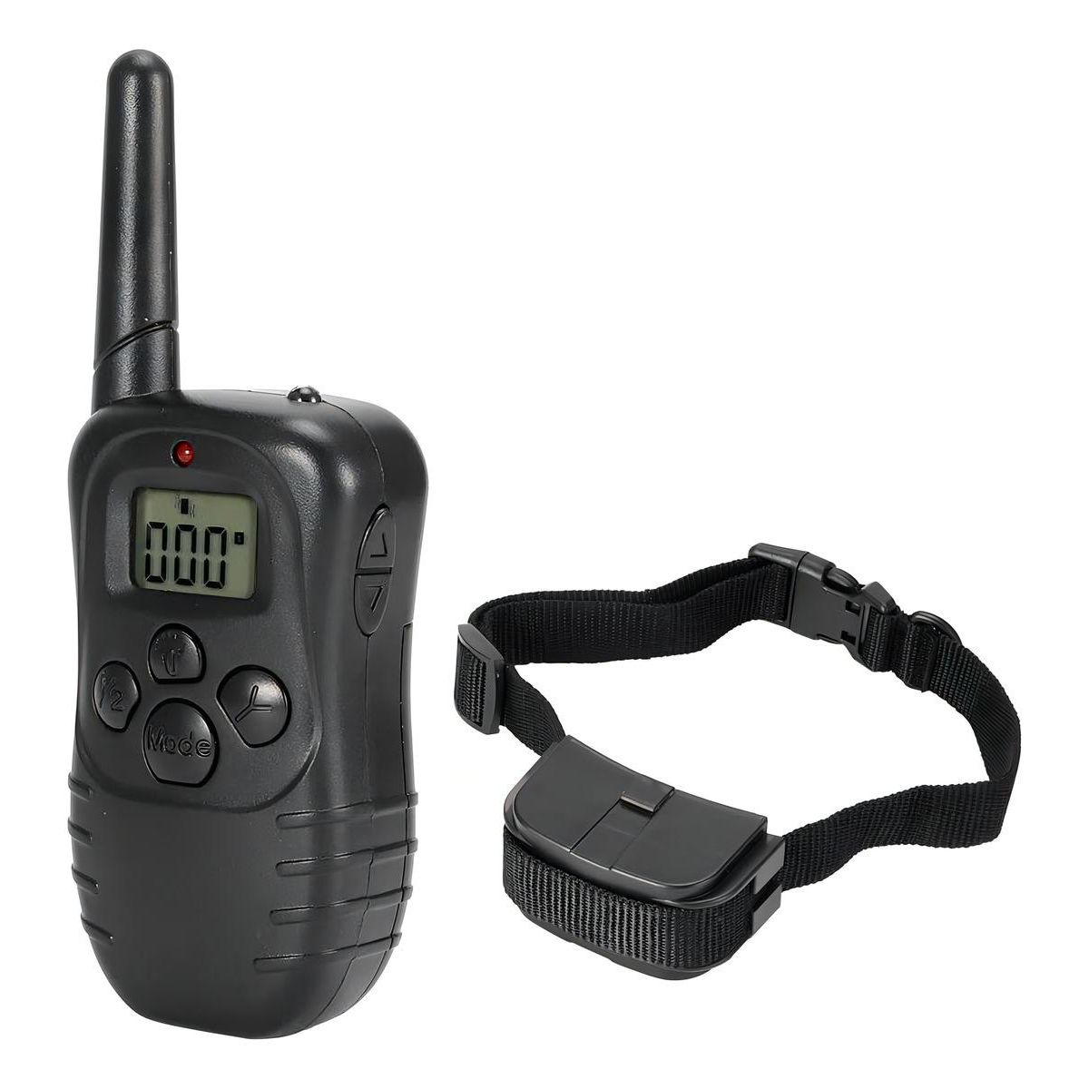 GENERICO - Collar Eléctrico de Entrenamiento para Perros - Negro.