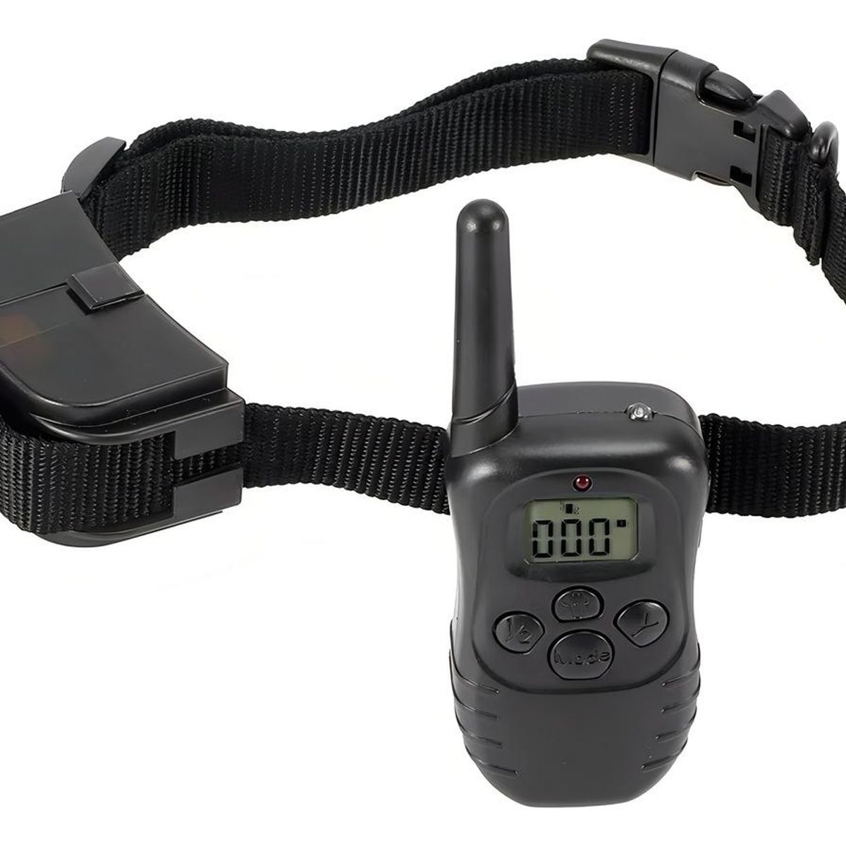 GENERICO - Collar Eléctrico de Entrenamiento para Perros - Negro.