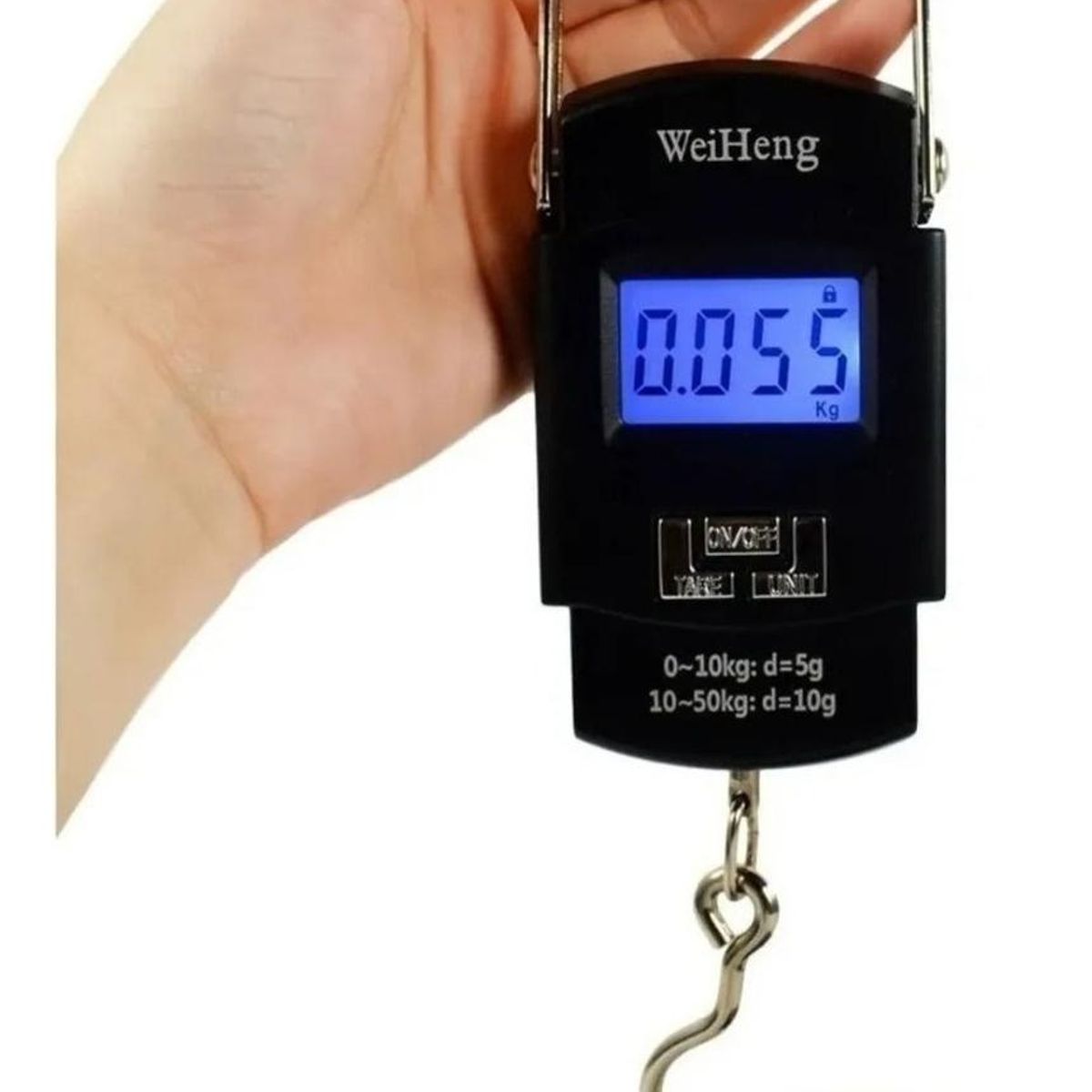 GENERICO - Balanza Digital Portátil para Maletas y Frutas 50kg.