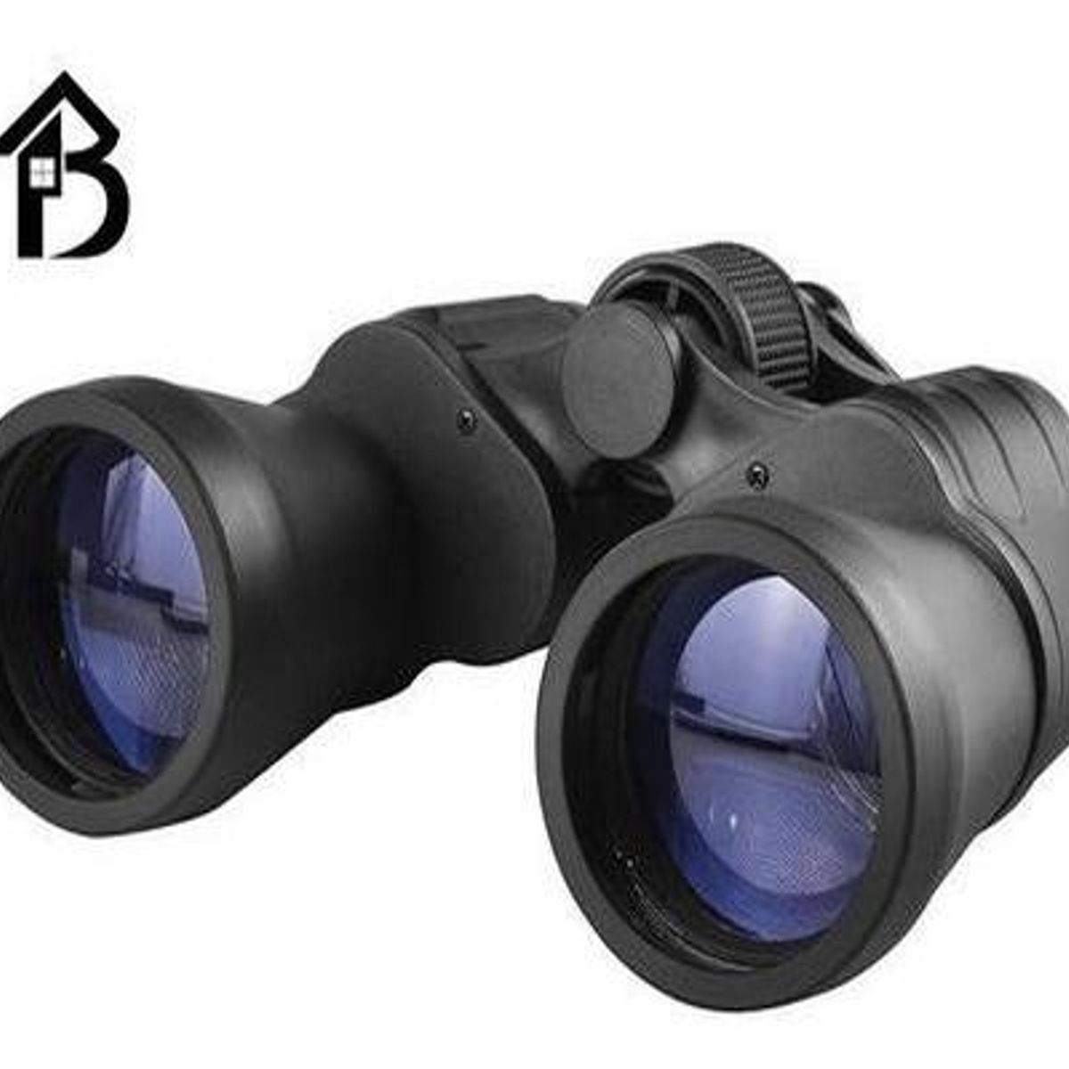 GENERICO - Binoculares Compactos 20x50 con Alcance de 1000m - Negro