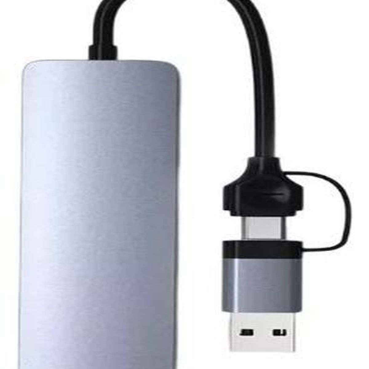 GENERICO - Hub Adaptador USB-C 6 en 1 para Mac y Notebooks