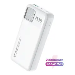 GENERICO - Power Bank de 20000 mAh con Carga Rápida y Pantalla Digital