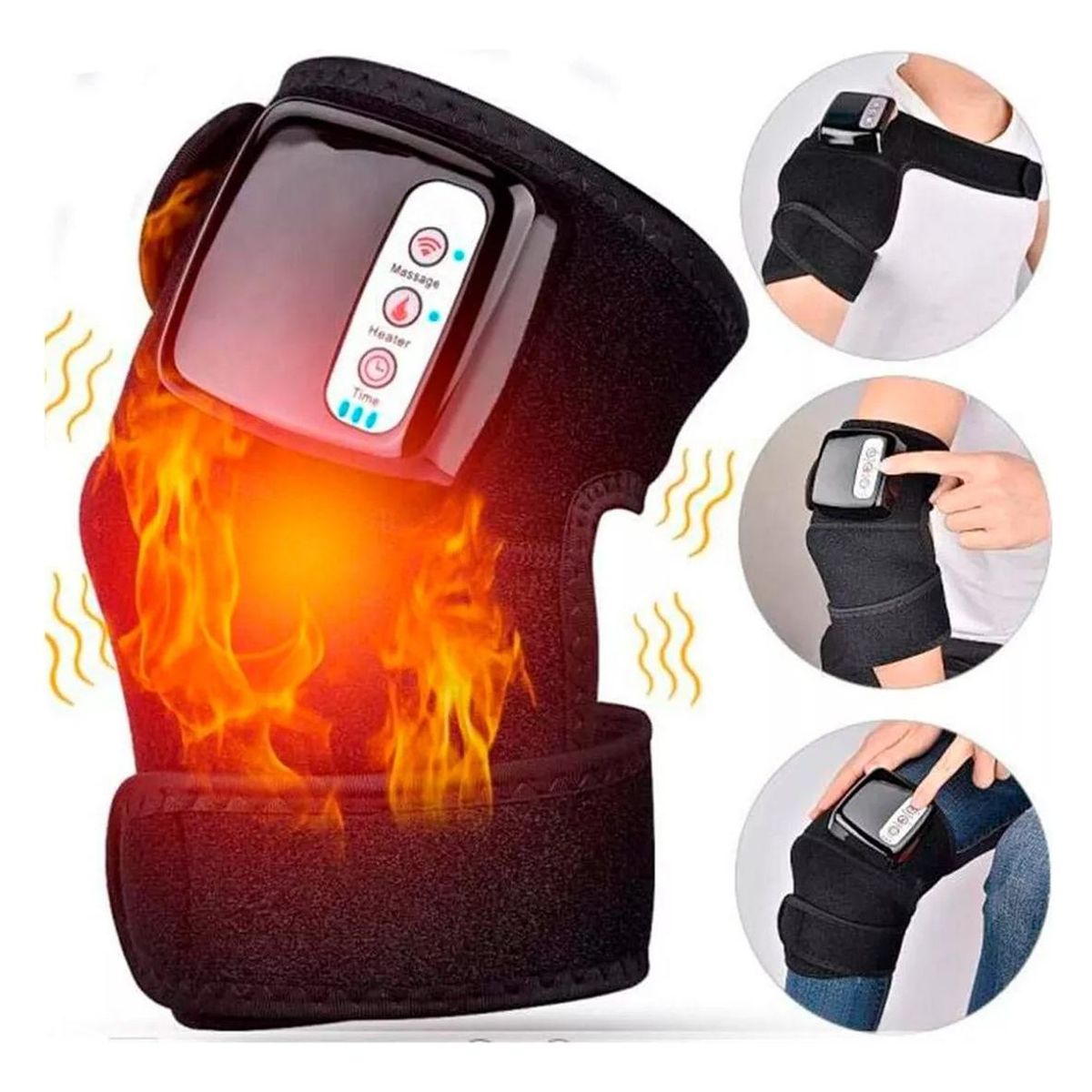 GENERICO - Masajeador Eléctrico Infrarrojo para Rodilla y Codo