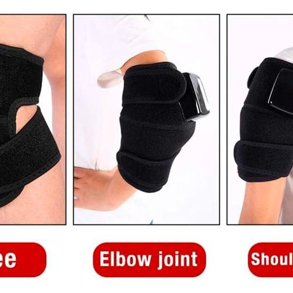 GENERICO - Masajeador Eléctrico Infrarrojo para Rodilla y Codo