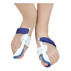 GENERICO - Corrector de Juanetes Ajustable para Ambos Pies - Hallux Valgus