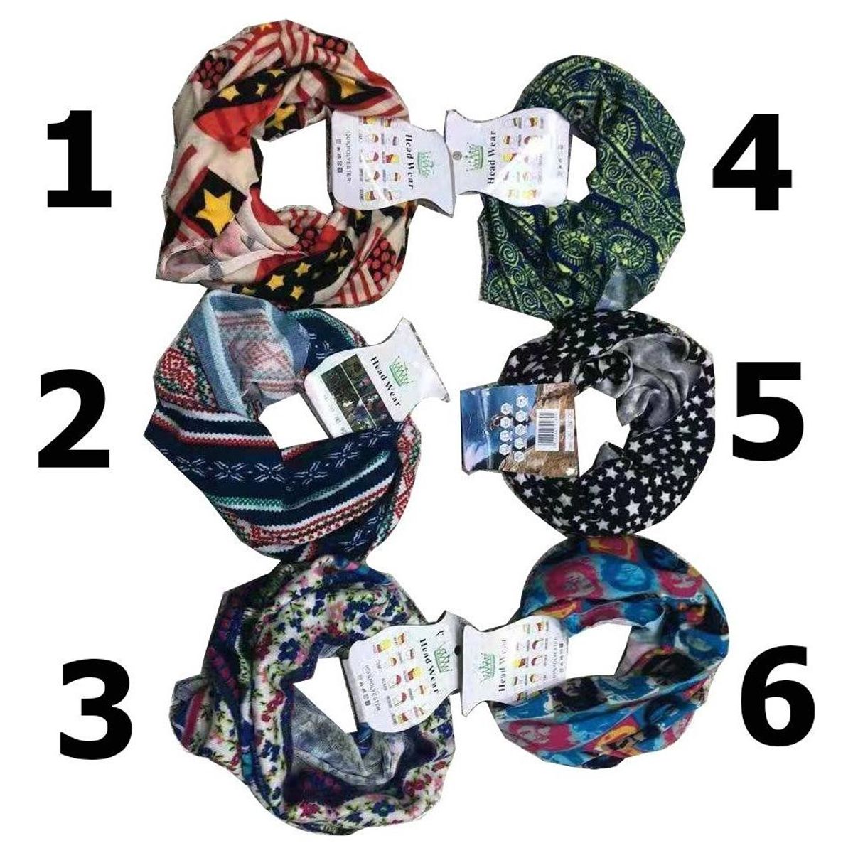 GENERICO - Bandanas Tubulares Sin Costuras - Protección UV y Frío