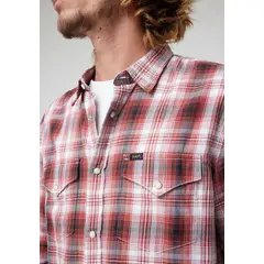 LEE - Camisa Western Shirt Garnet Western Check