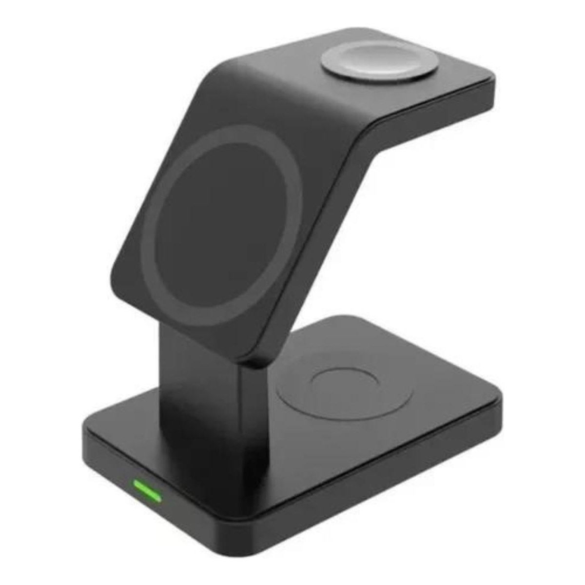 GENERICO - Estación de Carga Inalámbrica 3 en 1 para Dispositivos Móviles