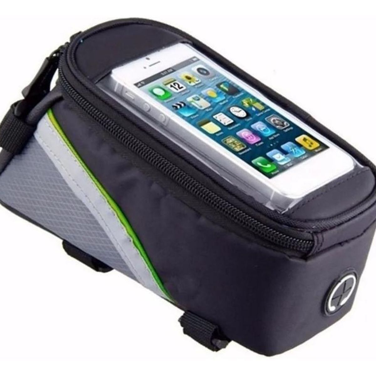 GENERICO - Alforja Delantera Portacelular para Bicicleta - Impermeable.