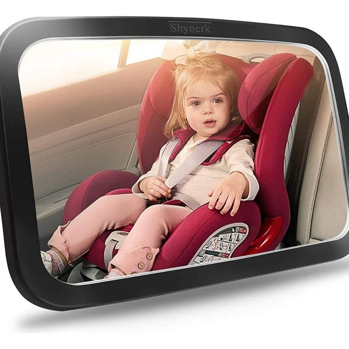 GENERICO - Espejo Retrovisor Ajustable para Niños en Autos