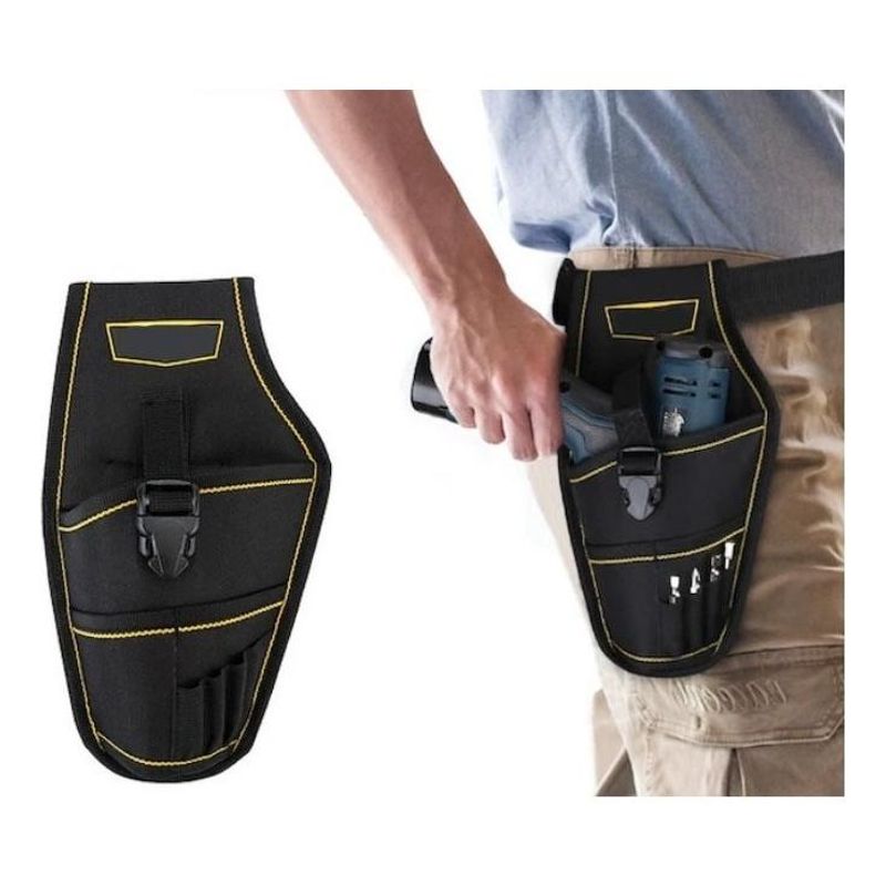 GENERICO - Bolsa Porta Herramientas con Cinturón Ajustable