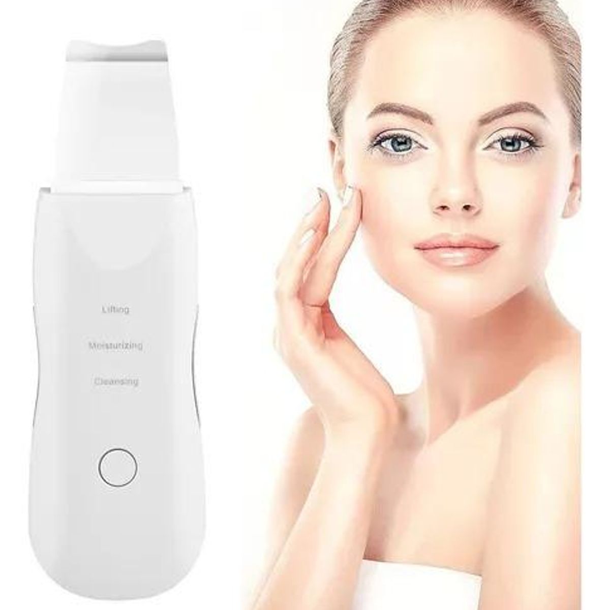 GENERICO - Paleta Ultrasónica Limpiador Facial Recargable Avanzada