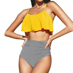 TIOZONEY - Conjunto Bikini Mujer- Verde