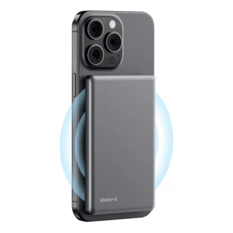 MICROLAB - CARGADOR INALAMBRICO MASTER-G POWERBANK MAGSAFE 5000MAH  UCPM5IPD