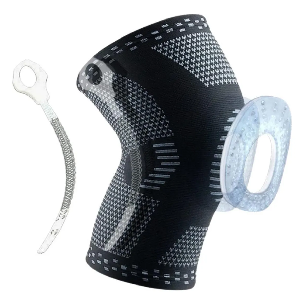 GENERICO - Pack de 2 Rodilleras de Gel para Deportes Talla M