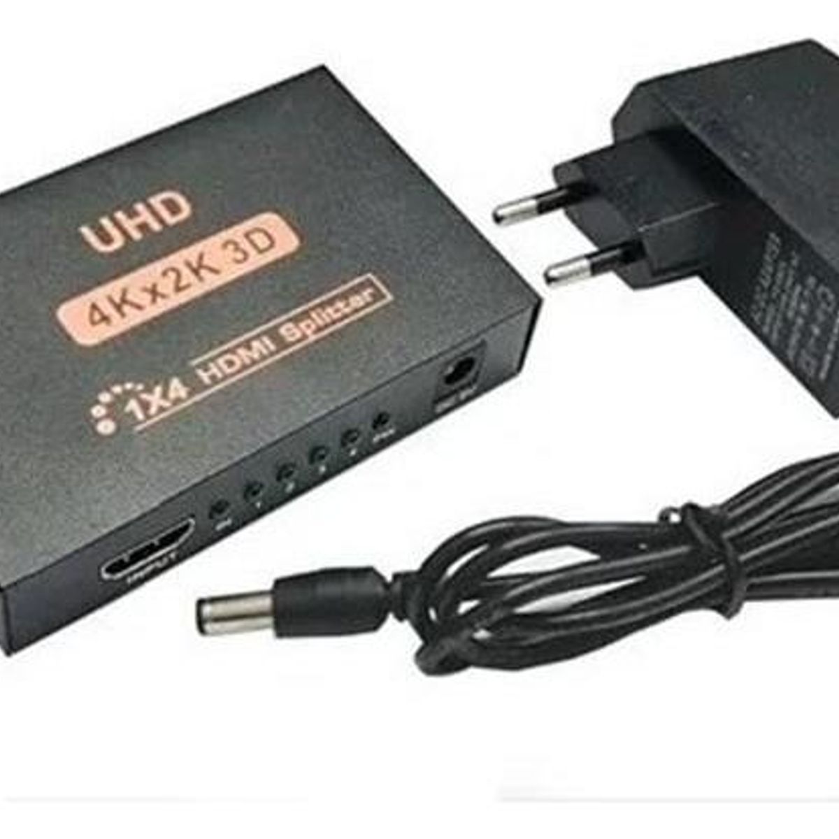 GENERICO - Divisor HDMI 1x4 Activo con Amplificador de Señal Full HD