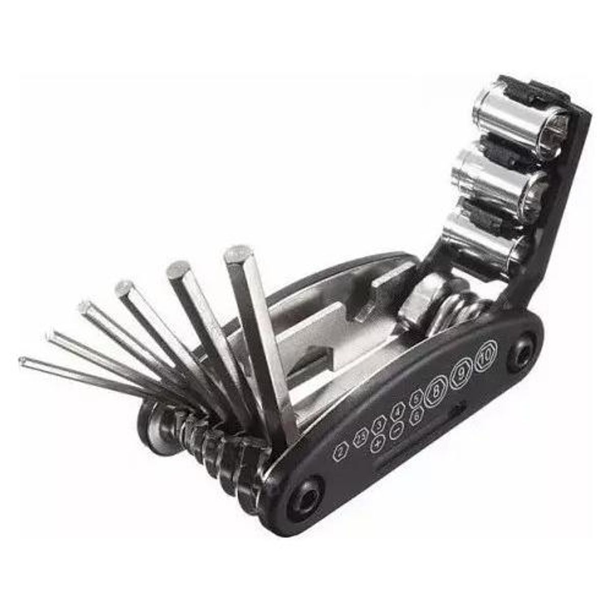 GENERICO - Set de Llaves Allen Multiusos para Bicicleta - 18 Funciones