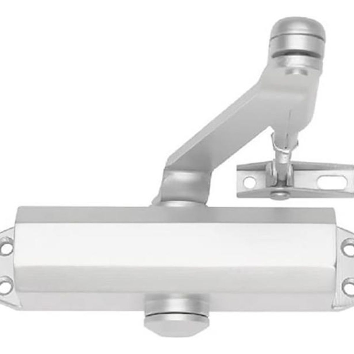 GENERICO - Cierrapuertas Hidráulico Ajustable para Puertas 25-45 Kg