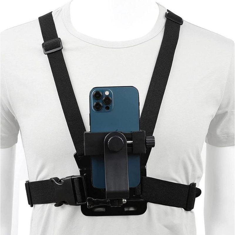 GENERICO - Soporte Ajustable para Celular con Correa de Pecho