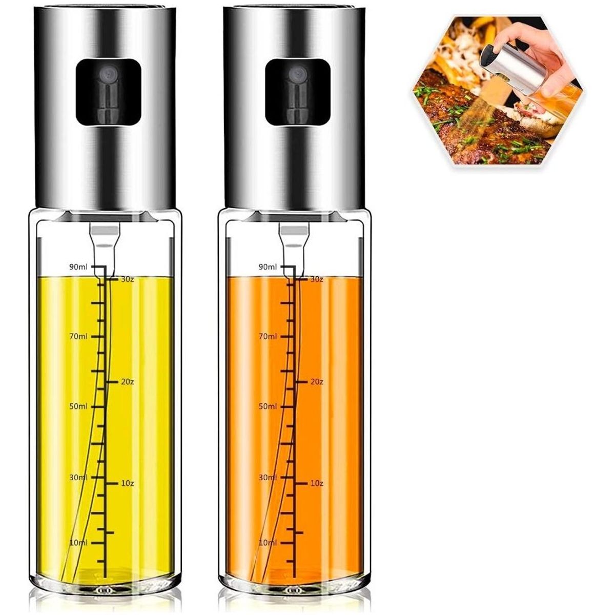 GENERICO - Rociador de Aceite y Vinagre para Cocina y BBQ