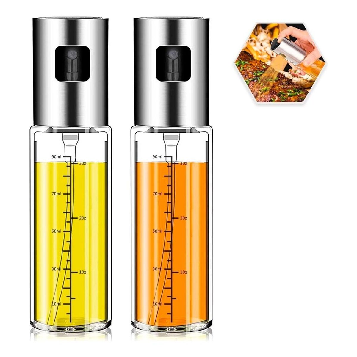 GENERICO - Rociador de Aceite y Vinagre para Cocina y BBQ