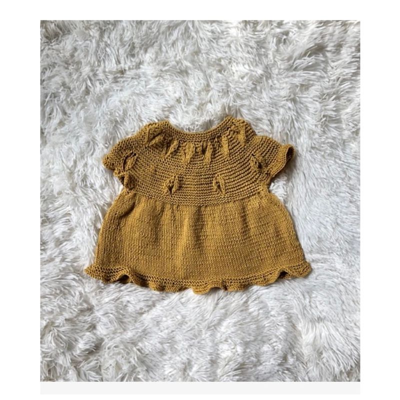 NACIONAL - vestido 3-6 MESES para bebe