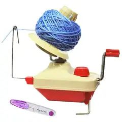 GENERICO - Bobinadora Manual para Lanas y Hilos Hasta 100 Grs