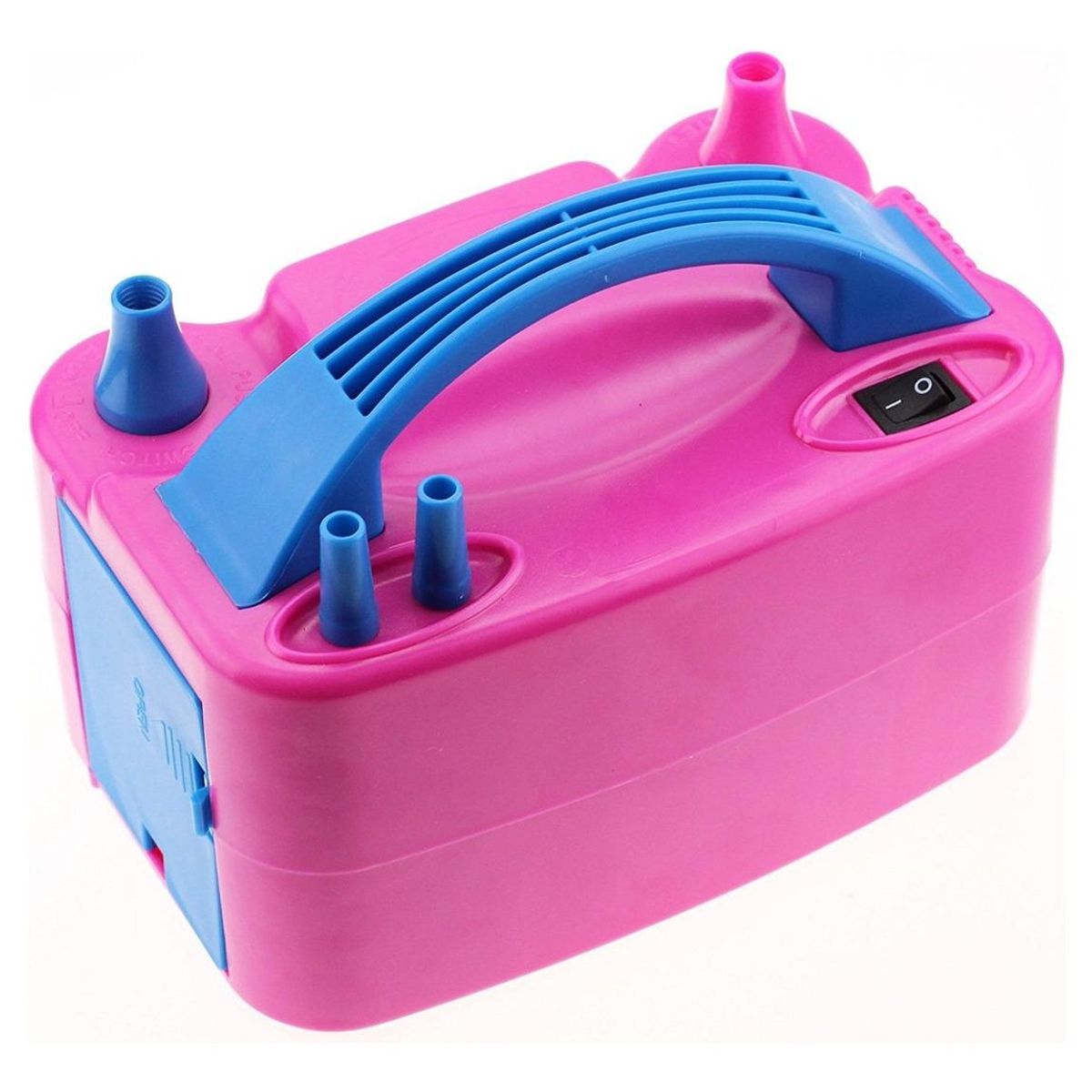 GENERICO - Inflador Eléctrico de Globos Doble Inyector 600W.