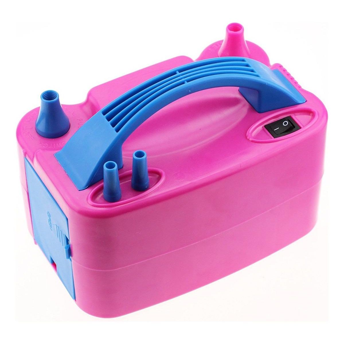 GENERICO - Inflador Eléctrico de Globos Doble Inyector 600W.