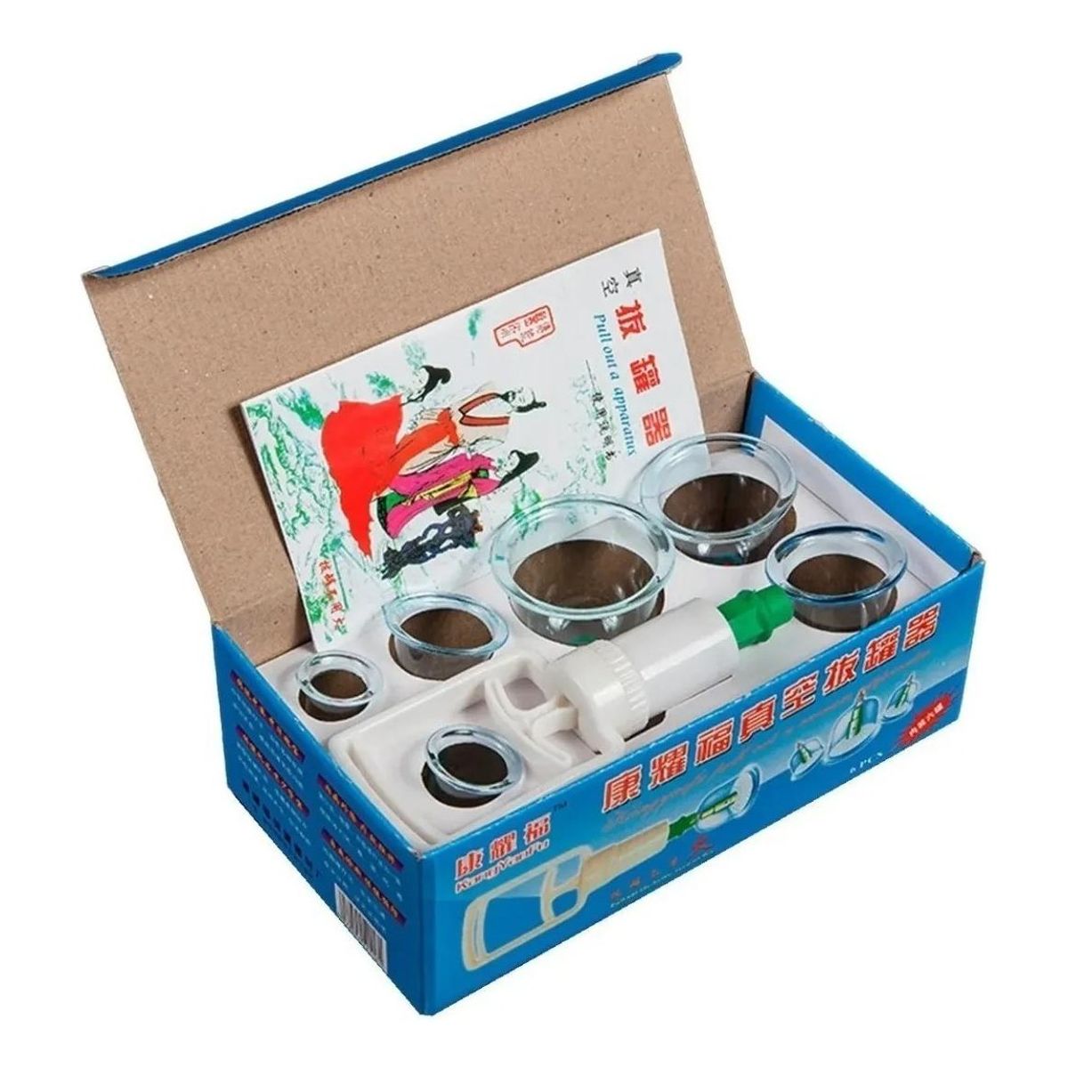 GENERICO - Kit de Ventosas Chinas para Masaje Terapéutico