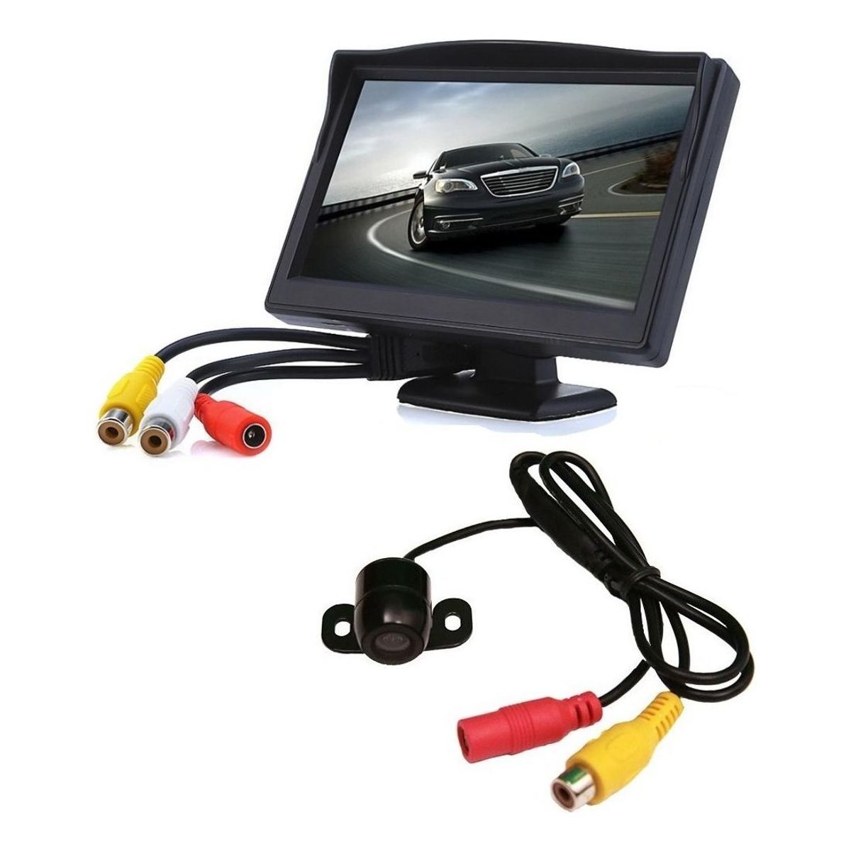 GENERICO - Kit Pantalla Retroceso 43 Pulgadas con Cámara