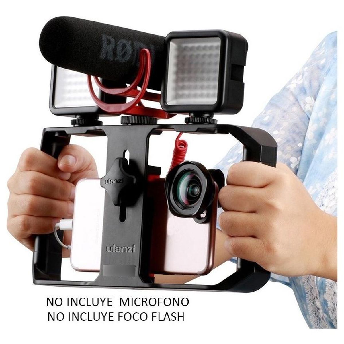 GENERICO - Estabilizador Profesional para Smartphone con Soporte U-Rig Pro