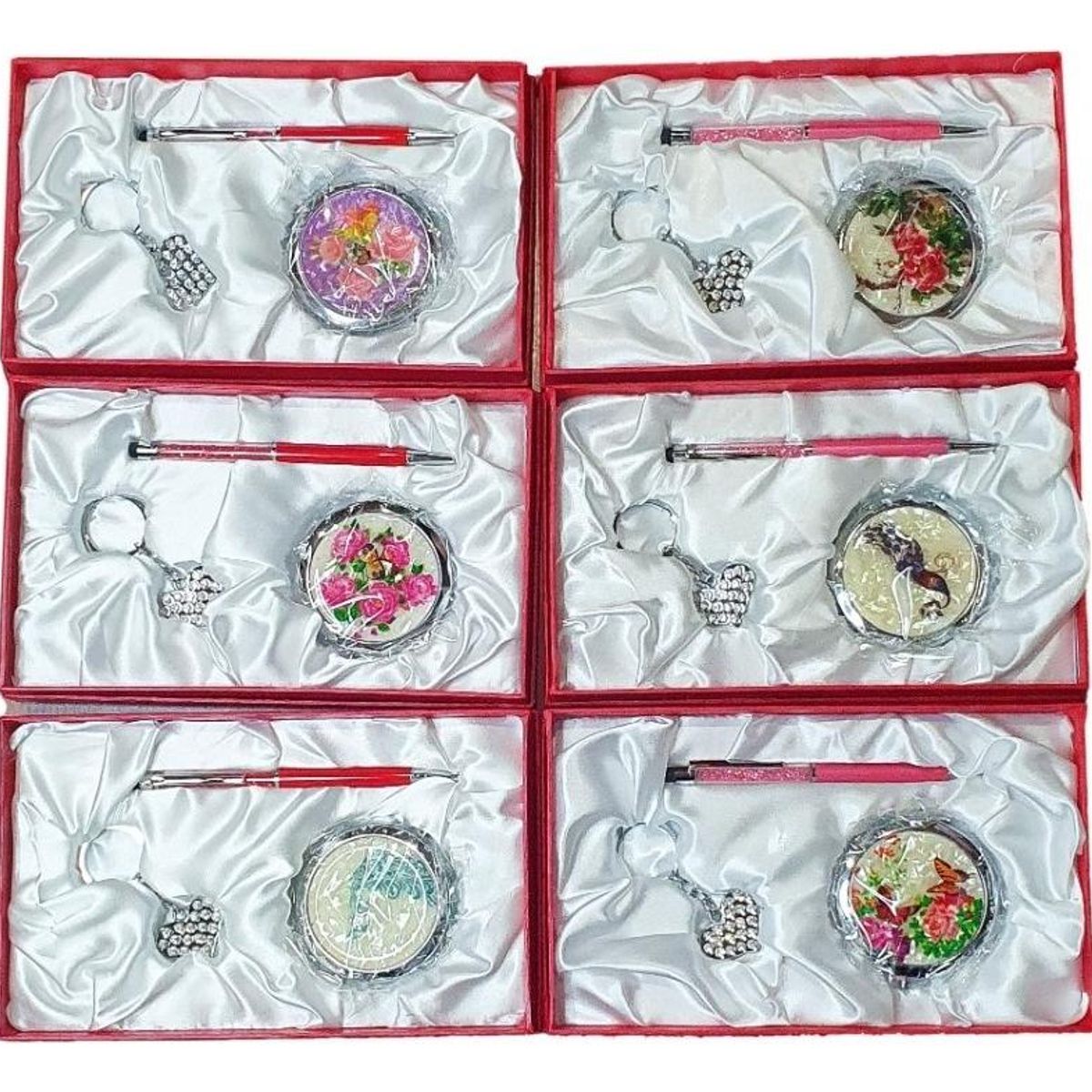 GENERICO - Espejo de Aumento X10 de Bolsillo con Llavero