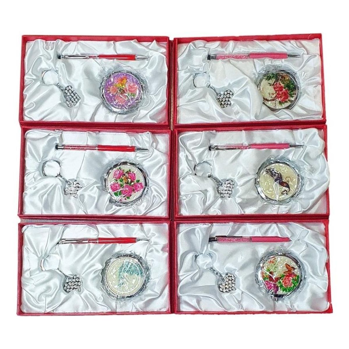 GENERICO - Espejo de Aumento X10 de Bolsillo con Llavero