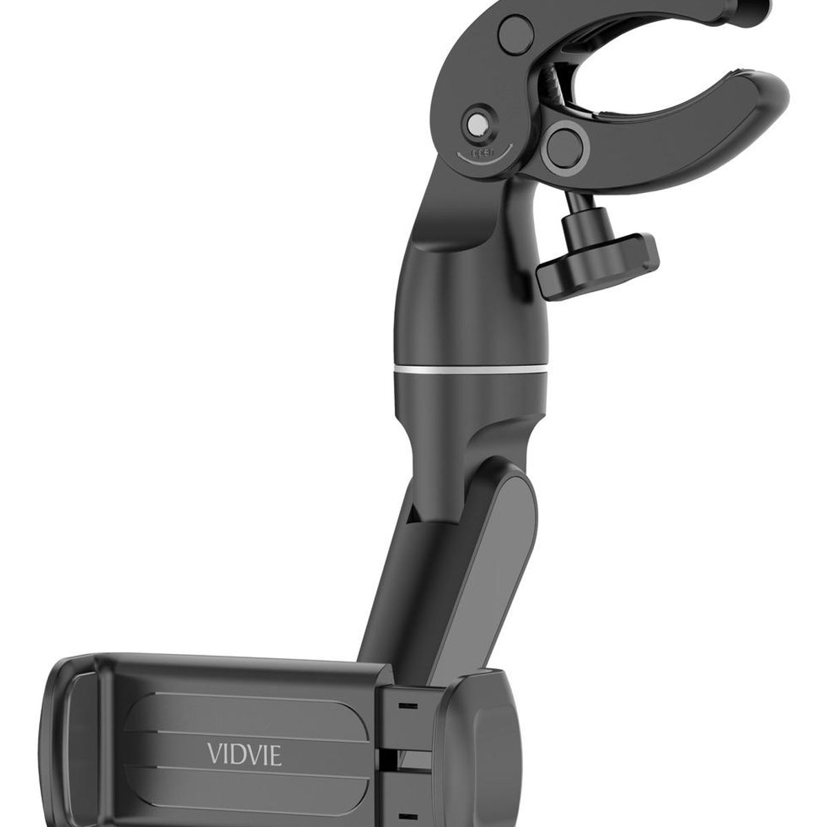 GENERICO - Soporte Giratorio para Teléfono en Retrovisor - Negro