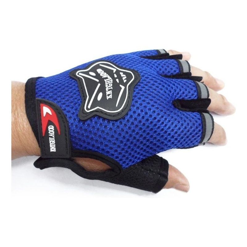 GENERICO - Guantes Cortos para Ciclismo y Moto - Alta Transpirabilidad