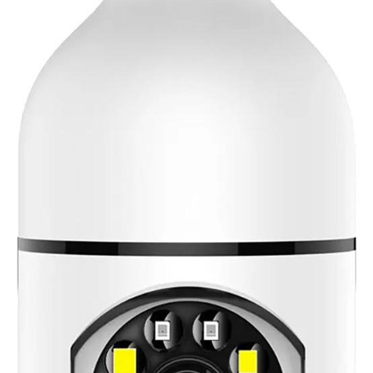 GENERICO - Ampolleta de Seguridad WiFi 13MP 360° con Detección de Movimiento