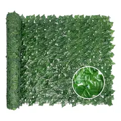 GENERICO - Malla Artificial de Hojas Tupidas para Decoración de Jardines