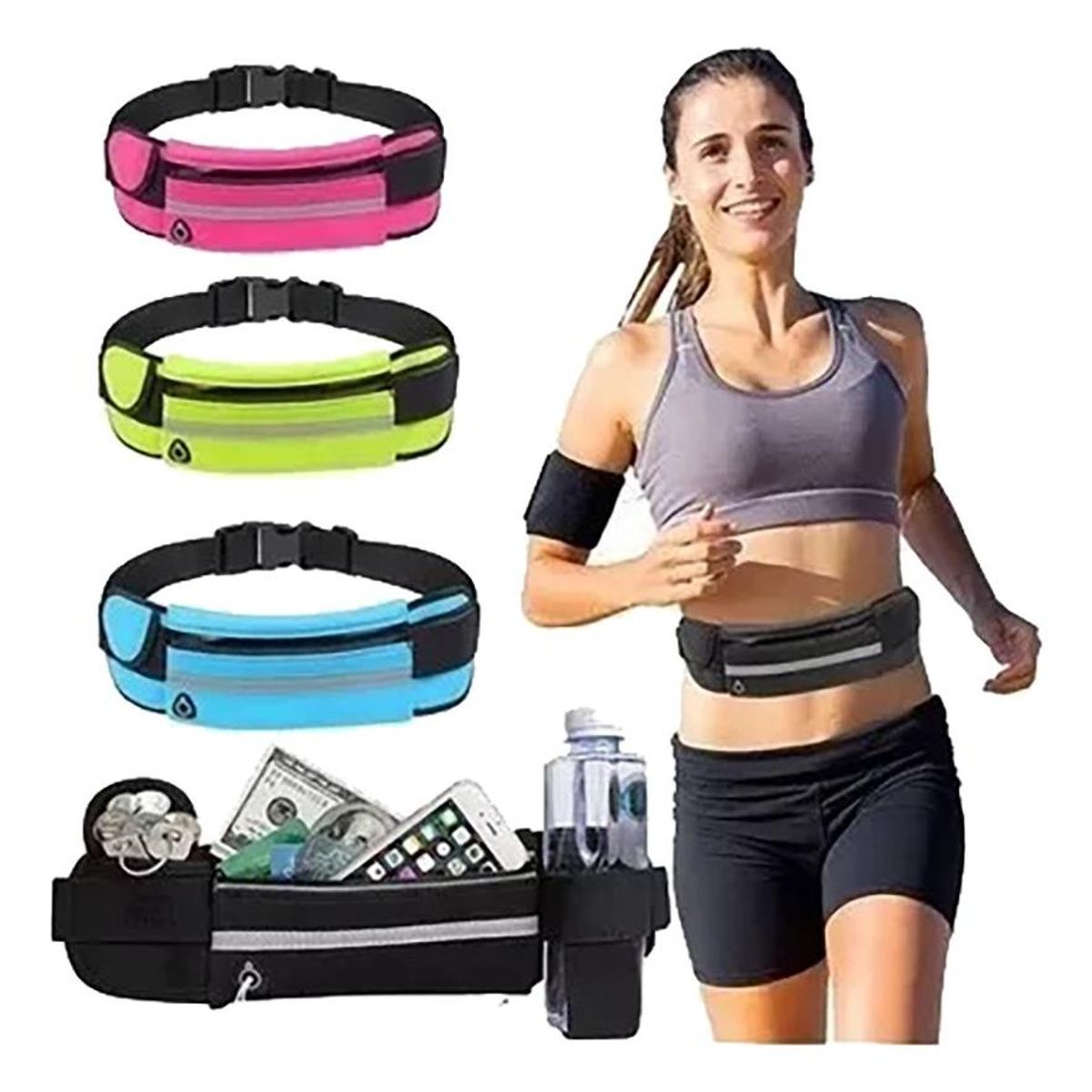 GENERICO - Banano Deportivo Celular Running Impermeable Touch
