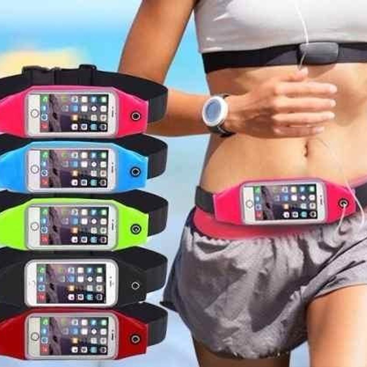 GENERICO - Banano Deportivo Celular Running Impermeable Touch